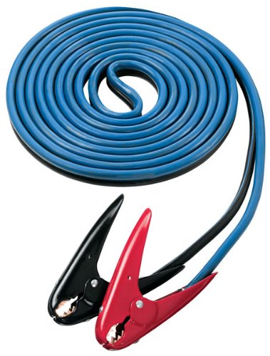 Voltec 10-00278 4-Gauge Copper Booster Cable, 16-Foot, Blue & Black
