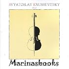 Svyatoslav Knushevitsky Cello by M. Reger, R. Strauss, and J.S. Bach