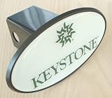 Keystone, Colorado Mountain Ski Resort Trailer Hitch Cover Plug for Cars, Trucks, SUVs