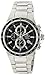 Casio Men's Edifice EF546D-1A1V Silver Stainless-Steel Quartz Watch with Black Dial