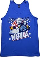 MERICA | Epic USA Patriotic American Party Unisex 'Merica Tank Top