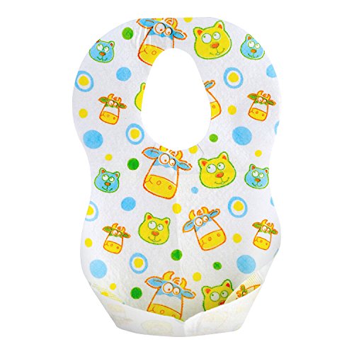 Munchkin Travelware Disposable Bibs - 144 Pack