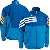 adidas New Orleans Hornets Creole Blue On-Court West Full Zip Jacket (X-Large)