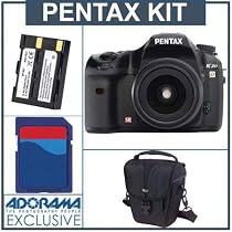 Pentax K20D Digital SLR Camera Kit,W/18-55 LENS with 2 GB SD Memory Card, Spare DL-150 Type Lithium-Ion Rechargeable Battery, Slinger System Bag,