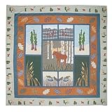 Patch Magic King Moose Duvet Cover, 108-Inch by 98-Inch
