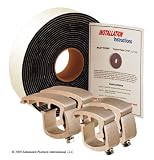 51KuybSpddL. SL160  API AC1081COMBOP4 LDTT250P Clamps & Topper Tape® for Mounting Truck Caps on Ford F 150 2004 & Newer