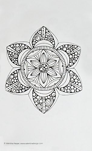Mini Adult Coloring Books Set of 3 with Colored Pencils