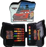 UPC 678634814258 product image for Cars Shaped 24pc Art Set in Plastic Case | upcitemdb.com