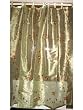 2 Organza Biege Redbell Sari Curtains Drapes Panel 92 Inches Tabs W.E