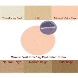 Watts Beauty Loose Minerals - Many Shades + Clear Mineral Veil - UVA/UVB Broad Spectrum Protection