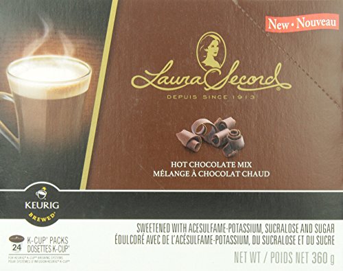 Laura Secord Hot Chocolate Mix K-Cups for Keurig Brewers, 24-Count