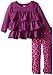 Gerber Graduates Baby and Little Girls' Cha Cha Long-Sleeve Top and Legging Set