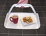 One Handed Tray With Textured Non=Slip Surface