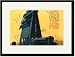 Black Framed/Matted Print 17x23, Automatic Coal in Six Minutes - The Flying Scotsman