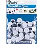 Glue on Wiggle Eyes 15mm 96/PK-Black