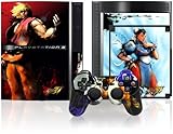 PS3 Official Street Fighter IV Controller Faceplate and Console Skinz - Characters