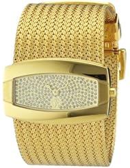 Roberto Cavalli Ellisse - Gold Plated Bracelet Watch