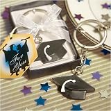 Graduation Cap Key Ring Favors (Set of 36) - Wedding Favors