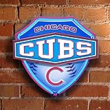 Chicago Cubs Neon Shield Wall Lamp