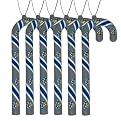 Memphis Candy Cane Ornament Set