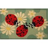 Jellybean Ladybugs Indoor Outdoor Rug