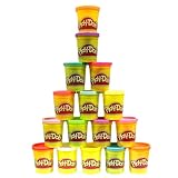 Play Doh - 16 Pots (16 Different colours)