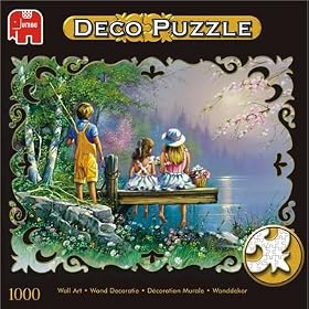Jumbo Puzzle - Deco - Fishing with Friends (1000 pieces)