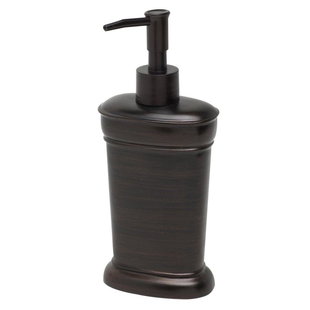 Zenith HandPainted BROWN Oil Rubbed Bronze Finish Resin Lotion Soap
