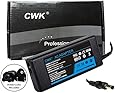 CWK&reg; Laptop Charger AC Adpater Power Supply Cord Plug for Toshiba Satellite C55, C55T, C55D, C75D, S55, S75, C50, C55DT, L75D; C55-A5302, C55-A5308, C55-A5310, C55-A5100, C55-A5204, C55-A5286, C55-A5384, C55-A5311; C55T-A5222, C55T-A5314, C55T-A5103, C55T-A5102, C55T-A5123; C75D-A7370, C75D-A7102; S55-A5279; C55DT-A5106, C55DT-A5305; C55D-A5107, C55D-A5108, C55D-A5333 Power Supply Wall Cord 65W