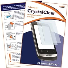 2 x mumbi Displayschutzfolie Huawei IDEOS X3 Displayschutz CrystalClear unsichtbar