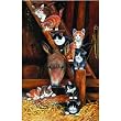 Barn Cats 1000pc Jigsaw Puzzle by Chrissie Snelling