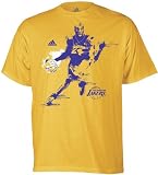 Kobe Bryant Los Angeles Lakers Gold Speed Drip T-shirt