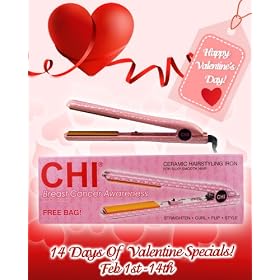 CHI Breast Cancer Awareness Ceramic Hairstyling Iron 1 ea