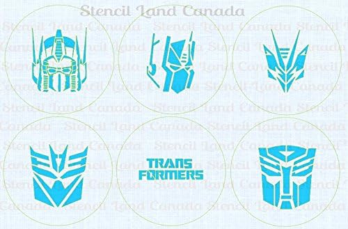 49 pcs cookie cupcake stencils transformers-star wars-batman-spider man-mario bros-lego cake decorating