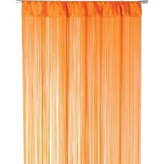 Fadenvorhang Waterfall 100 x 250 cm, Farbe:orange