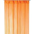 Fadenvorhang Niagara 90 x 200 cm, Farbe:orange