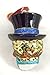 RADKO MR DEAD Skull Day Of The Dead Glass Ornament Halloween