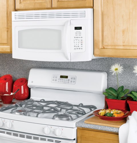 Spacemaker JVM1540DMWW Over-the-Range Microwave Oven with Recirculating Vent in White Spacemaker JVM1540DMWW Over-the-Range Microwave Oven with Recirculating Vent in White