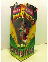 Toy: Original Mighty Morphin Power Rangers JASON RED RANGER 8" Action Figure (1993 Bandai) - Bandai