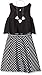 Amy Byer Girls' Sleeveless Popover Bodice Dress