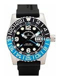 Zeno Airplane Swiss Quartz GMT Watch on a Rubber Strap 6349GMT-Q-A1-4