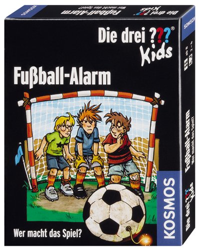 KOSMOS 741518 - Kartenspiel Die drei Fragezeichen Kids Fu&szlig;ball - Alarm