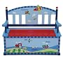Levels Of Discovery Gettin' Around Bench Seat with Storage Blue/Multi