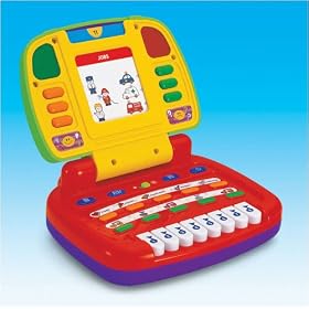 Carry Along Musical Toy My Computer -Affordable Gift for your Little One! Item #LMID-1211 by Megcos