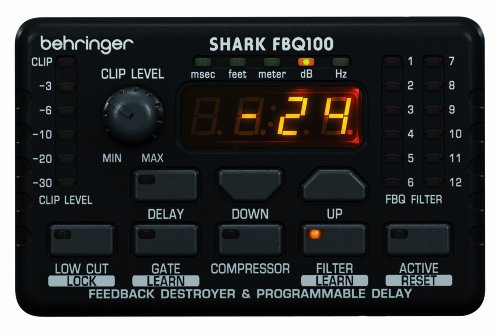 Behringer FBQ100 Shark Feedback Destroyer mit Mikrofon
