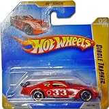 2009 Hot Wheels CIRCLE TRACKER HW Premier #2 (red race car) SHORT CARD