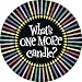 One More Candle Large Cutout