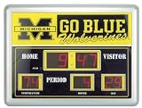 University of Michigan Wolverines Lg Scoreboard Clock