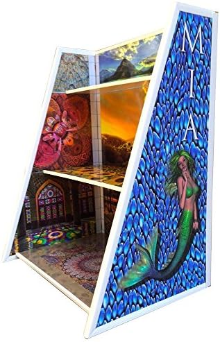 Shelving for Jewelry , Make-up and Dressing Accessories. Also display Toys , figurines or other collectibles