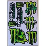 MONSTER モンスター ステッカー シート グリーン 037